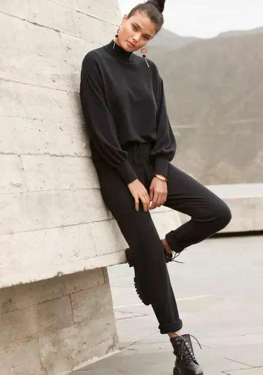 Best LASCANA Strickpullover Schwarz