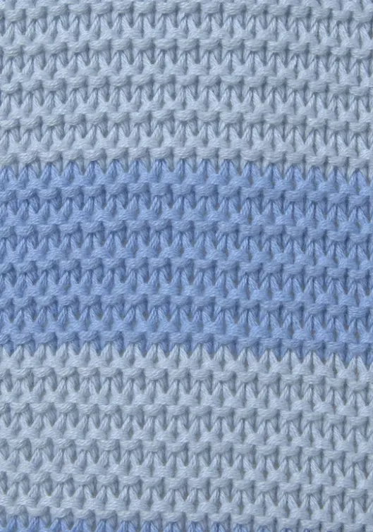 Hot LASCANA Strickpullover Grau Gestreift