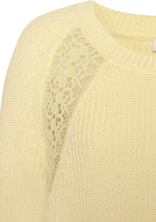 Online LASCANA Strickpullover Sonnengelb