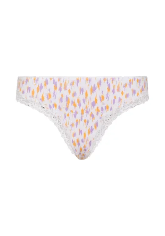 Discount LSCN by LASCANA String Weis Bedruckt