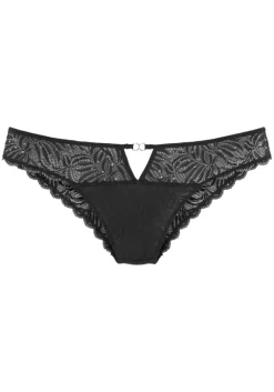 Online LASCANA String Black-Crystal