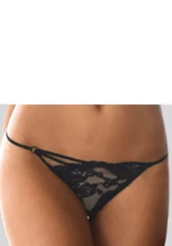 Clearance LASCANA String Schwarz