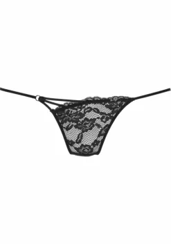 Clearance LASCANA String Schwarz