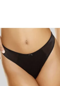 Clearance LASCANA String Schwarz