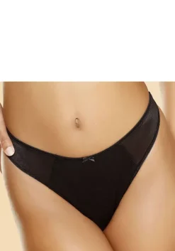 Clearance LASCANA String Schwarz