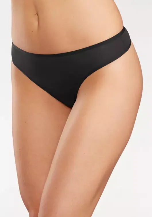 Clearance LASCANA String Schwarz, Weis, Beige