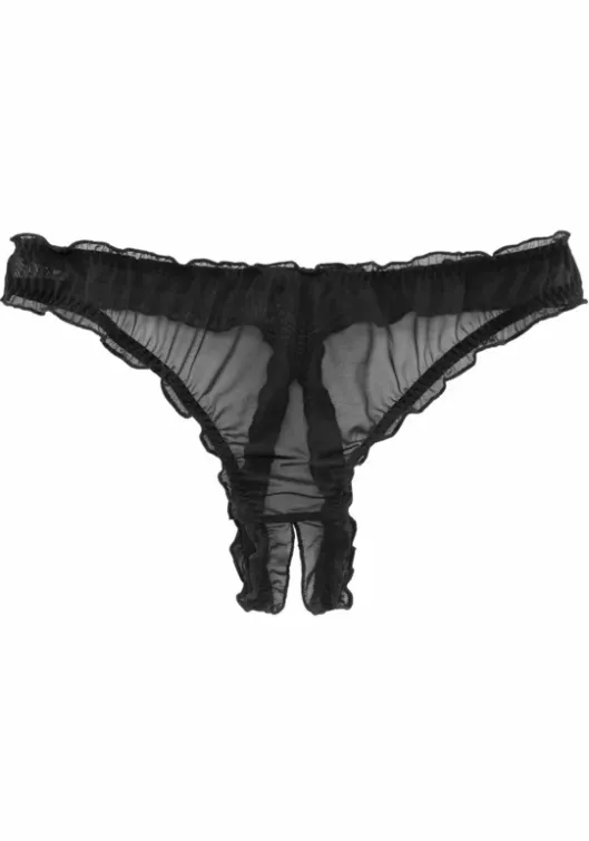 Discount petite fleur gold String-Ouvert Schwarz