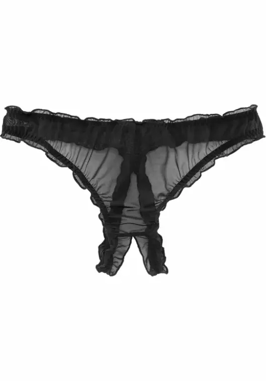 Discount petite fleur gold String-Ouvert Schwarz