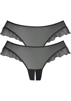 Clearance petite fleur gold String-Ouvert 2Xschwarz