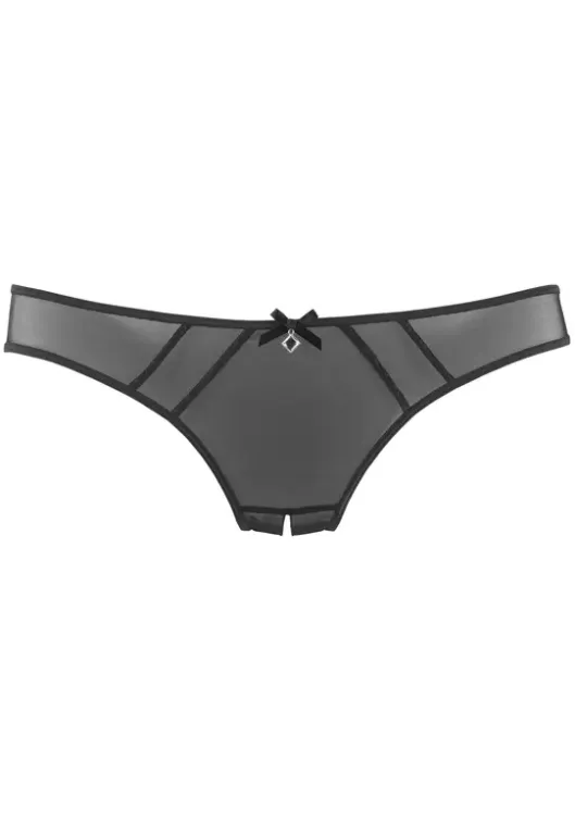 Discount LASCANA String-Ouvert Black