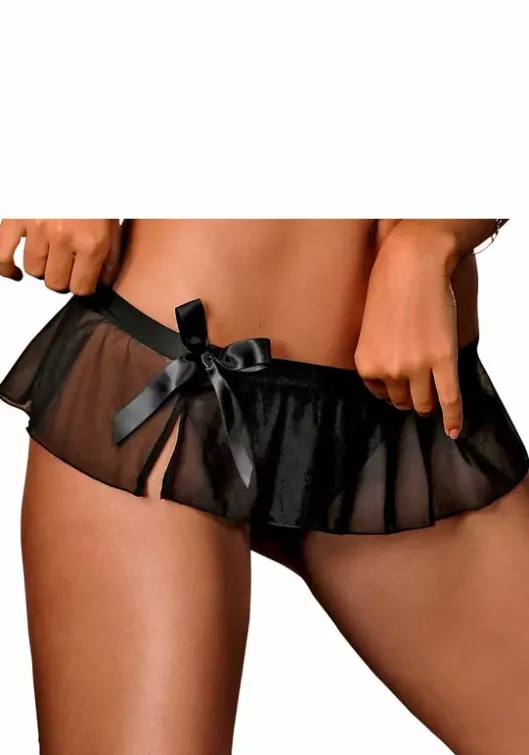 Hot LASCANA String-Ouvert Schwarz