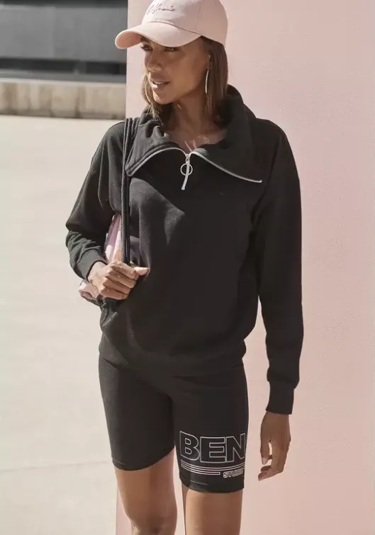Bench. Sweater Schwarz