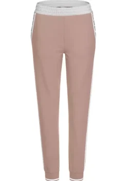 Online Bench. Sweathose Mauve-Weis