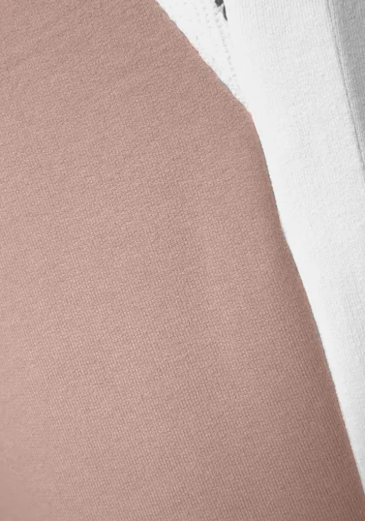 Online Bench. Sweathose Mauve-Weis