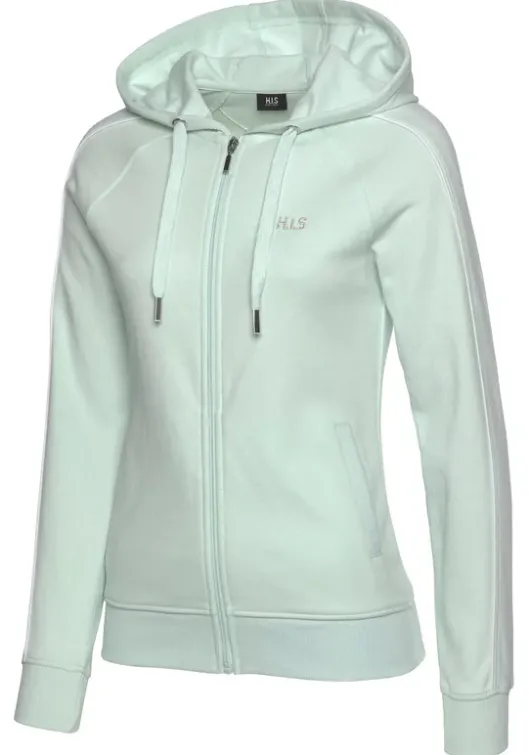 Outlet H.I.S Sweatjacke Hellmint