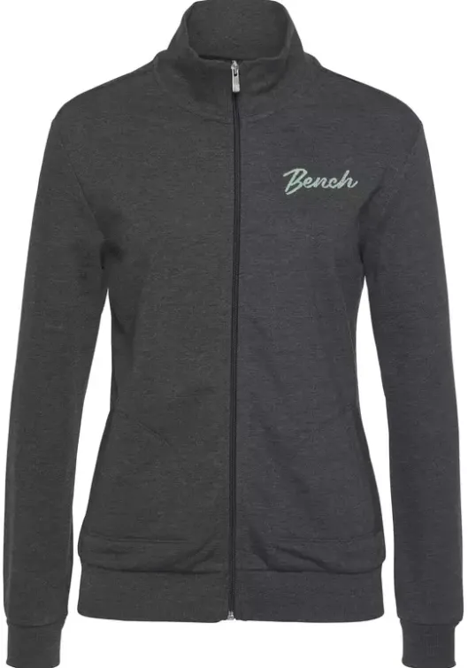 Clearance Bench. Sweatjacke Anthrazit-Melange