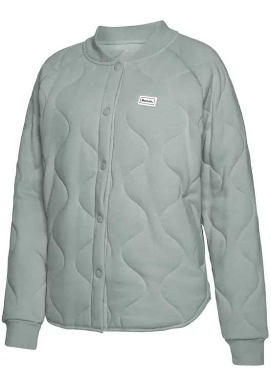 Discount Bench. Sweatjacke Graugrun