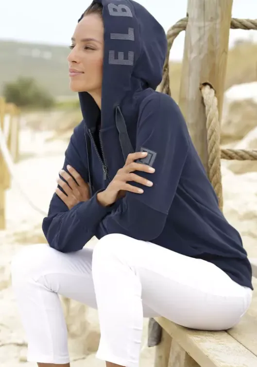 Online Elbsand Sweatjacke Marine