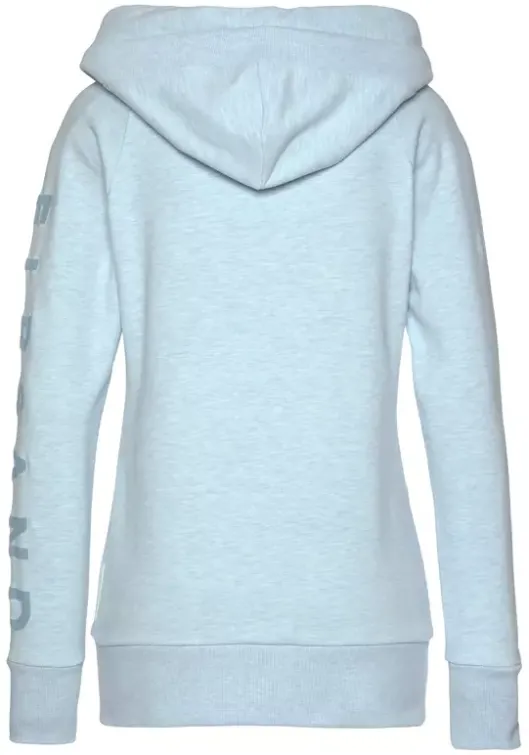 Sale Elbsand Sweatjacke"Kria" Hellblau Meliert
