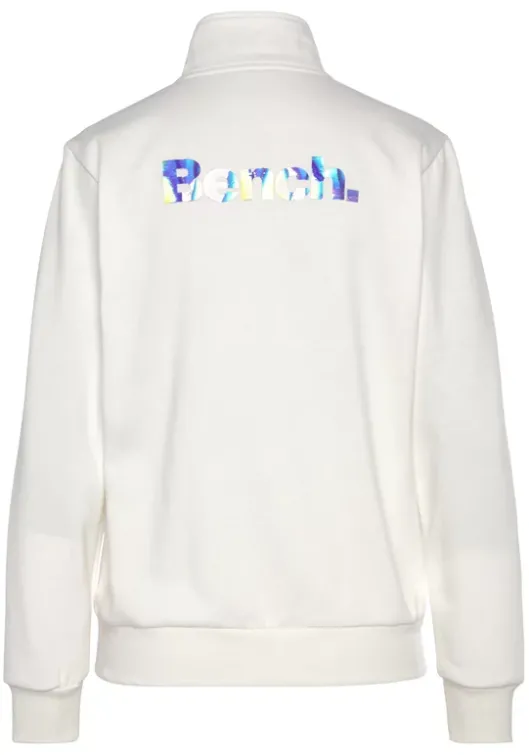Discount Bench. Sweatjacke"-Loungejacke" Weis