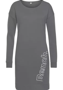Online Bench. Sweatkleid Stone-Weis