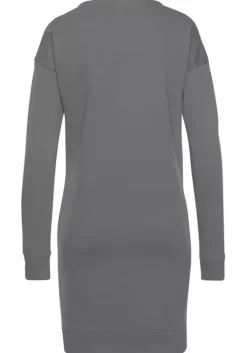 Online Bench. Sweatkleid Stone-Weis