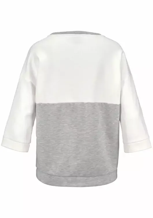 Clearance Bench. Sweatshirt Ecru-Grau-Meliert