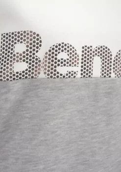 Clearance Bench. Sweatshirt Ecru-Grau-Meliert