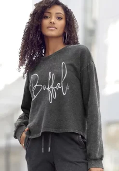 New Buffalo Sweatshirt Schwarz