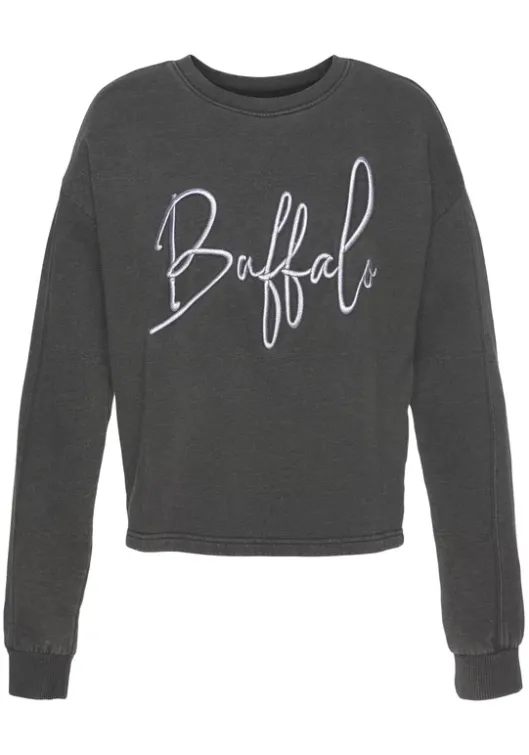 New Buffalo Sweatshirt Schwarz