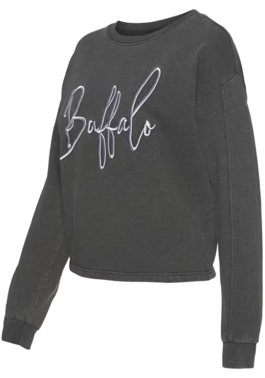 New Buffalo Sweatshirt Schwarz