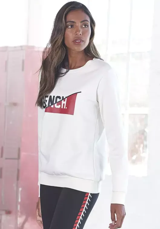New Bench. Sweatshirt Offwhite-Ecru