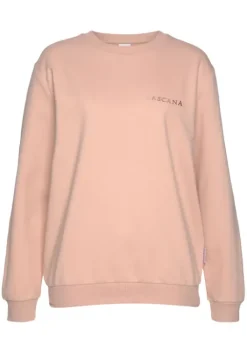 LASCANA Sweatshirt Apricot-Rosegoldfarben