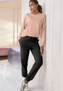 LASCANA Sweatshirt Apricot-Rosegoldfarben