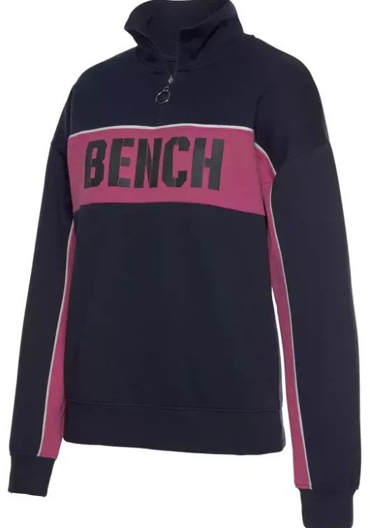 Hot Bench. Sweatshirt Navy-Pink