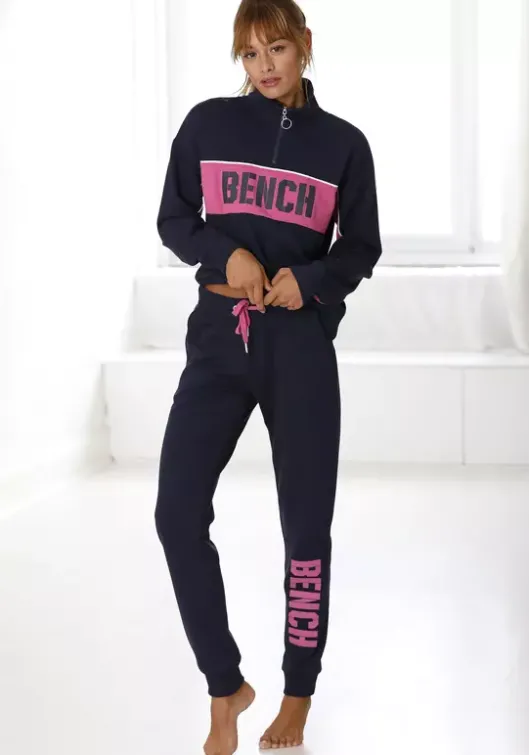 Hot Bench. Sweatshirt Navy-Pink