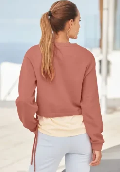 Best LASCANA Sweatshirt Rot