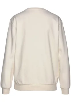 Online LASCANA Sweatshirt Hellbeige-Natur-Hellrosa