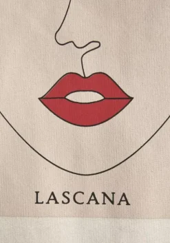 Online LASCANA Sweatshirt Hellbeige-Natur-Hellrosa