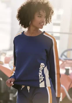 Hot Bench. Sweatshirt Dunkelblau