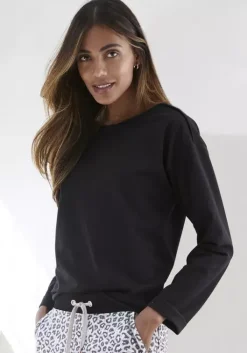 Outlet Sweatshirt"/ Langarmshirt" Nachhaltige Homewear