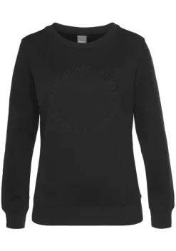 Outlet Sweatshirt"Mit Logostickerei" Homewear-Oberteile