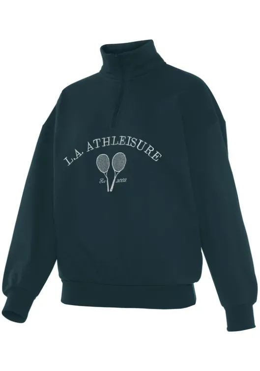 Sale LASCANA ACTIVE Sweatshirt"Tennis" Grun