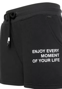 Buffalo Sweatshorts Schwarz