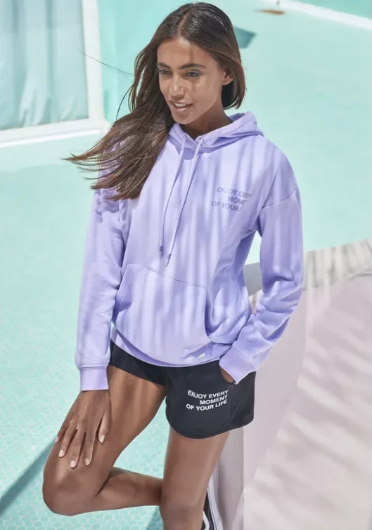 Buffalo Sweatshorts Schwarz