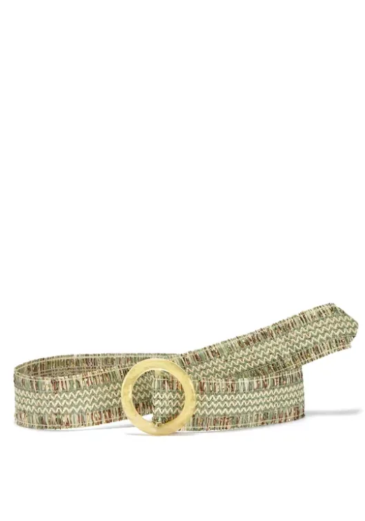 Clearance LASCANA Taillengurtel Grun-Beige
