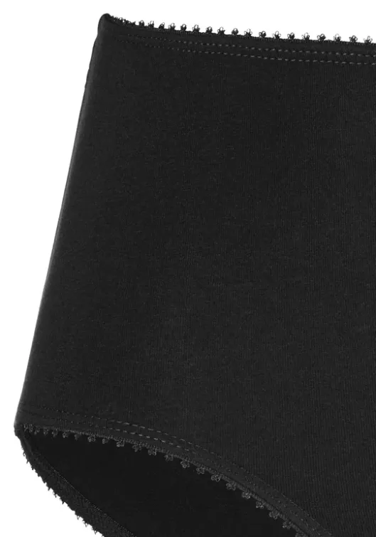 Sale Vivance Taillenslip Schwarz, Weis