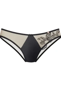 JETTE Tanga Schwarz-Caramel