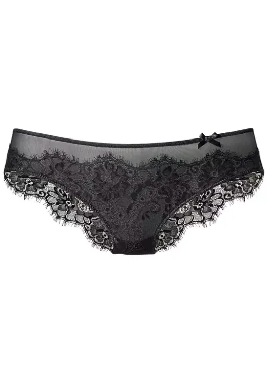 Outlet petite fleur gold Tanga Schwarz