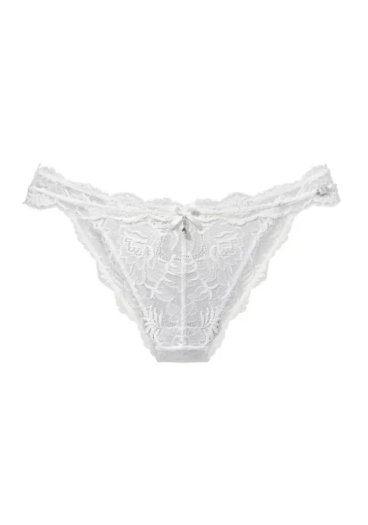 Clearance LASCANA Tanga Elfenbeinweis